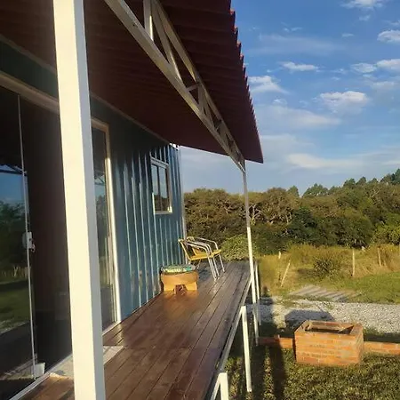 Casa Container Azul. Villa Bage Exterior photo