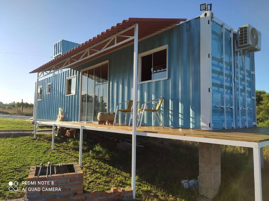 Casa Container Azul. Bage